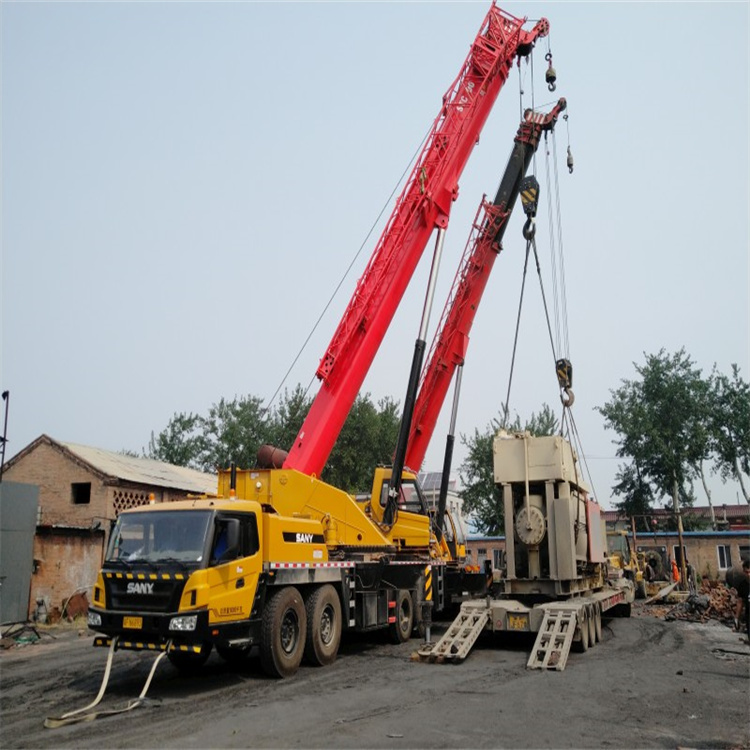 禹城附近大吊车出租|工地吊装设备租赁